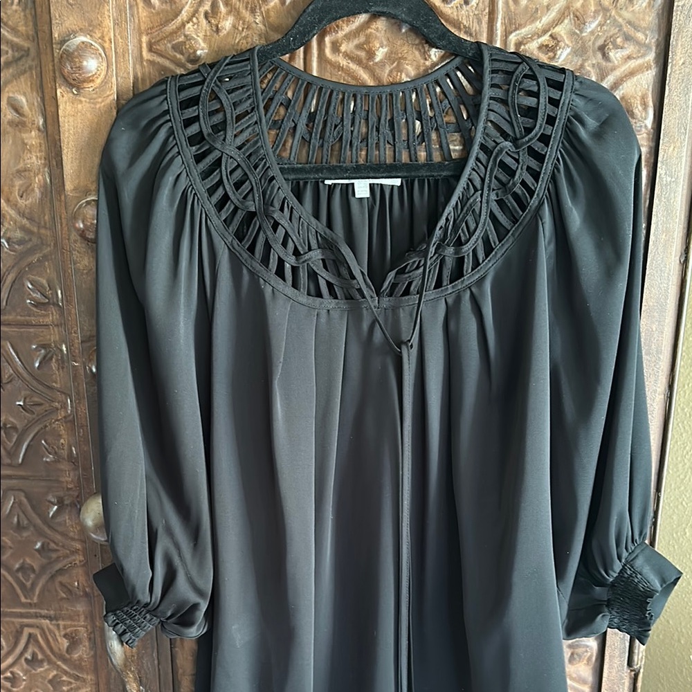 Elegant Black Women's Top
